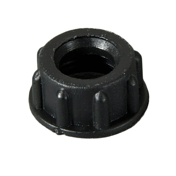 B&P Lamp® Black Bakelite (Plastic) Cord Bushing, Tap 1/8F