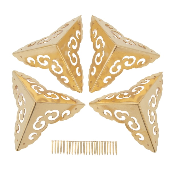 Protector de esquina de madera NikouMX paquete de 4 protectores de esquinas para muebles