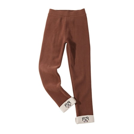 

Baby Pants Toddler Kids Baby Girls Cotton Thick Lined Warm Leggings Pantihose Stretchy Basic Ninth Ankle Length Pants Pantyhose For Winter Stocking Toddler Sweatpants(Color:Coffee Size:14-16 Years)