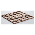 thumbnail image 4 of Ekena Millwork 7 3/8"W x 7 3/8"H x 1/4"T Extra Small Manchester Decorative Fretwork Wood Wall Panels, Hickory, 4 of 18