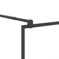 thumbnail image 6 of vidaXL Walk-in Shower Wall 31.5"x76.8" Frosted ESG Glass Black, 6 of 6