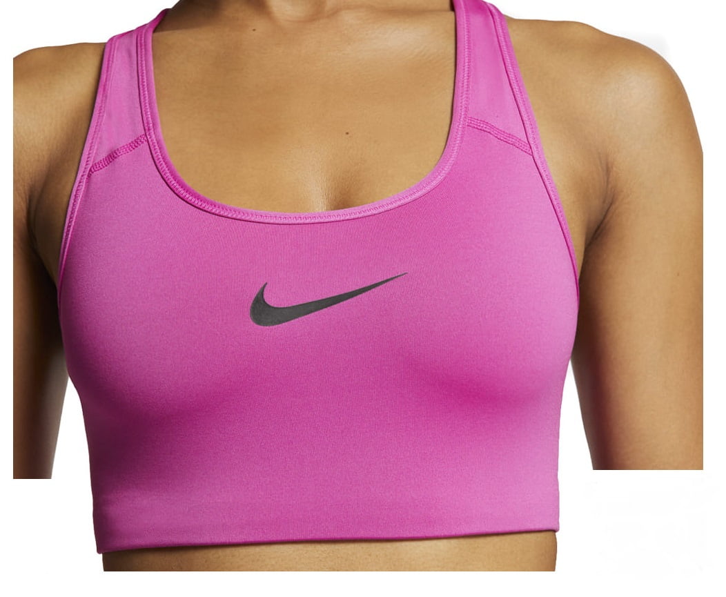 pink and black nike sports bra