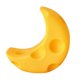 thumbnail image 1 of Cartoon Moon Night Light Warm LED One Button Switch Cute Cheese Night Lamp for Teen Girls Boys, 1 of 10