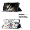 thumbnail image 2 of Case for Galaxy S22 5G Cover 2022, Allytech Shockproof Flip Folio PU Leather [Book Stand Feature][Card Slots Holder][Anti Scratch] TPU Bumper Case for Samsung Galaxy S22, Floral Leaf, 2 of 6