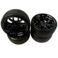 thumbnail image 2 of braveheart Roues et Pneus pour Tamiya TT01 TT02 HSP Crawler Véhicules Camions Noir, 2 of 3
