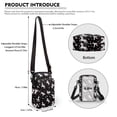 thumbnail image 6 of HELLHERO Women Crossbody Bag for Unisex Polyester Adjustable Shoulder Strap Crossbody Bag with with Shoulder Strap Unicorns, 6 of 7