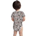 thumbnail image 5 of Daiia Halloween Gnome Printed Unisex-Baby Short Sleeve Onesies Bodysuits Baby Climbing Clothes Soft and Comfortable Romper with Expandable Shoulder Design-3 Months, 5 of 8