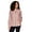 Light Pink, variant on Avalanche Women's Lightweight Everyday Hooded Anorak Jacket With Zip Pockets