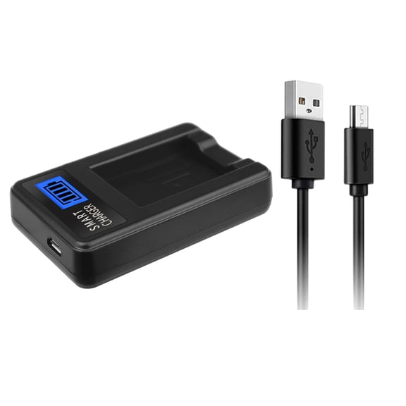 EN-EL12 Battery Charger for AW100 AW100s AW110 AW110s AW120 AW130 P300 P310 Camera Charger LCD Display Charger