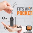 thumbnail image 2 of 2 llaveros de sirena de seguridad con alarma fuerte para protección de mujeres, dispositivo de alerta personal Safesound de autodefensa con luz LED, emergencia de 130 dB, 2 of 5