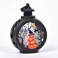 thumbnail image 4 of Fiudx Liquidación de ahorros de invierno Lámpara de viento vintage, luces LED, velas, candelabros de Halloween, decoraciones navideñas, adornos festivos, luces electrónicas redondas colgantes, 4 of 4