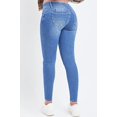 thumbnail image 4 of YMI Wannabettabutt - Jeans Ajustados de Fibra reciclada de 3 Botones para Mujer, M08, 33, 4 of 4