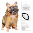 thumbnail image 3 of Balery Pineapples Sudadera con Capucha para Perros Pequeños – Ropa para Mascotas, Disfraz para Perros y Gatos, Ideal para Fiestas y Cosplay-X-Large, 3 of 7