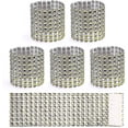 thumbnail image 1 of Servilleteros, Servilleteros De Plata Juego De 100, Servilletero Rhinest S, 1 of 4