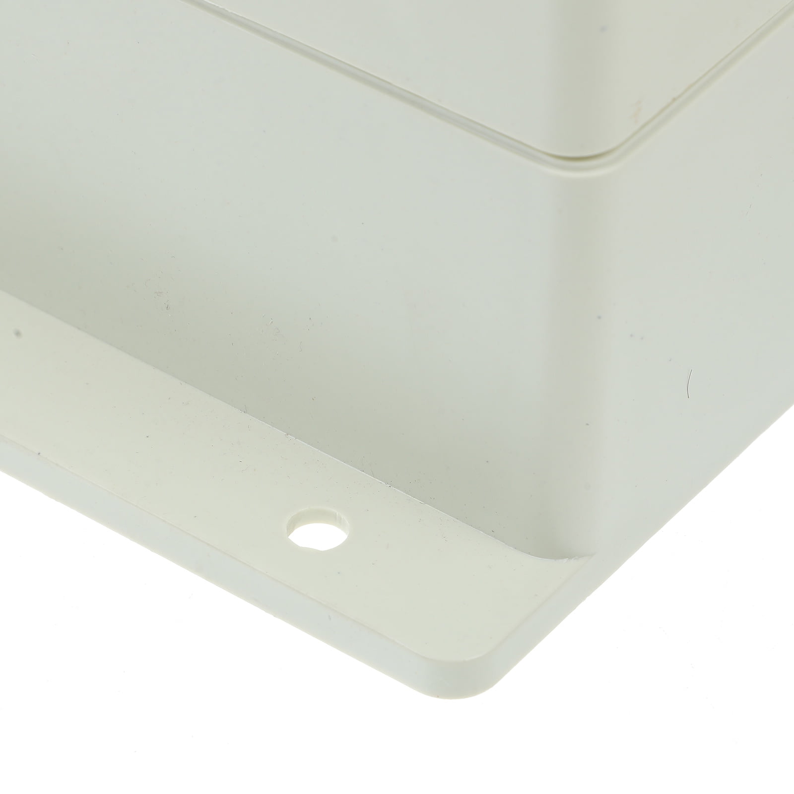 OUNONA Waterproof dirtproof Plastic Electrical Box Universal Project Enclosure Outdoor Switch Box Socket Holder Weatherproof Switch Box with Fixed Ear