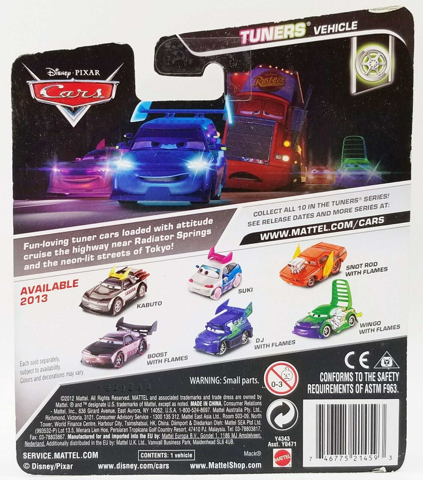 ミニカー Disney Pixar Cars Snot Rod with Flames Amazon.com: Disney Cars Toys Snot Rod with Flames Diecast