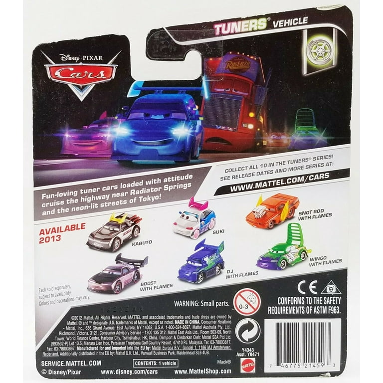Disney Cars Series 3 Snot Rod with Flames Diecast Car