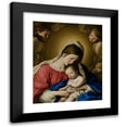thumbnail image 1 of Giovanni Battista Salvi da Sassoferrato 15x17 Black Modern Framed Museum Art Print Titled - Madonna and Child (17th Century), 1 of 5