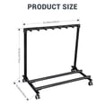 thumbnail image 3 of Garvee 7 Guitar Stand Rack with Wheels, 3 of 8