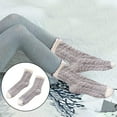 thumbnail image 4 of Dinheiro Medias de invierno de tubo medio acolchadas con mediasgris, 4 of 5