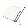 thumbnail image 2 of 2pcs 61/63/70/77/84/87/895/101MM Steel Metal Dogbone Drive Shaft For RC 1/10 Electric Himoto Katana Truggy Upgrade Parts, 2 of 5