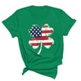 thumbnail image 5 of Ruimatai Women's St. Patrick's Day T-Shirt Casual Printed Short Sleeve Round Neck Pullover Top Comfortable Fashionable Daily Wear, 5 of 5
