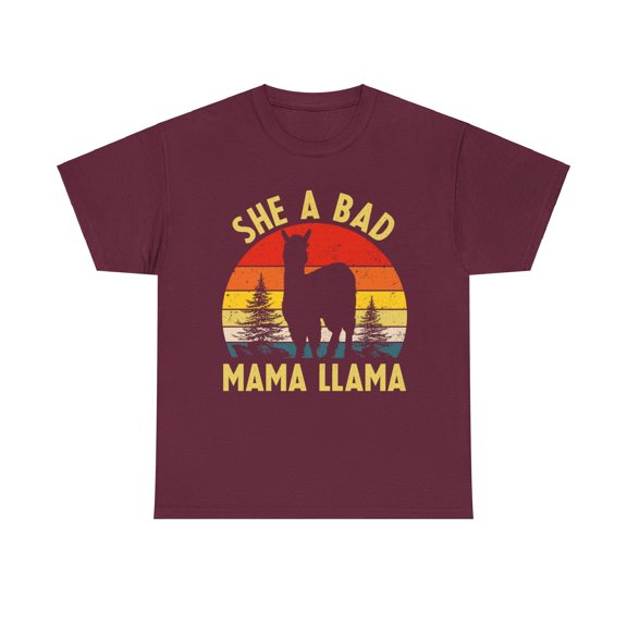 She A Bad Llama Shirt,Mother Shirt,Mom Gift, Mother's Day Gift ID-0205-YG7Y