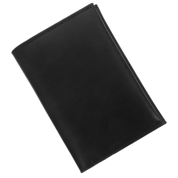 TEHAUX Slim Black Business Card Wallet Lightweight Pocket Organizer for Bank, Credit, and Name Cards