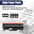 thumbnail image 2 of TN730 TN760 Toner Cartridge Compatible for Brother TN760 TN-760 TN 760 Toner Cartridges for MFC-L2710DW MFC-L2730DW HL-L2395DW HL-L2370DW DCP-L2550DW Printer,TN730/TN760 Toner (2 Black), 2 of 7