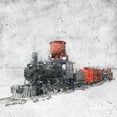 thumbnail image 2 of Mabat, Ynon 26x26 White Modern Wood Framed Museum Art Print Titled - Muted Locomotive, 2 of 4