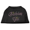 Birthday Girl Rhinestone Shirt Black L (14)