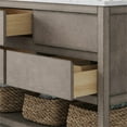 thumbnail image 5 of Water Creation Oakman 30" Single Sink Bath Vanity with Chrome Faucet in Gray Oak, 5 of 7