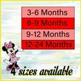 thumbnail image 7 of Disney Minnie Mouse Heather Infant Shoes with Bow, 7 of 7