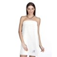 thumbnail image 2 of Authentic Hotel and Spa  Turkish Cotton Terry Monogrammed White Womens Spa and Shower Towel Wrap White/C, 2 of 5