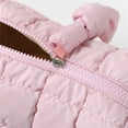thumbnail image 5 of Travel Friendly Puffer Makeup Bag for Women Soft Quilted Bags Cosmetic Pouches, 5 of 8