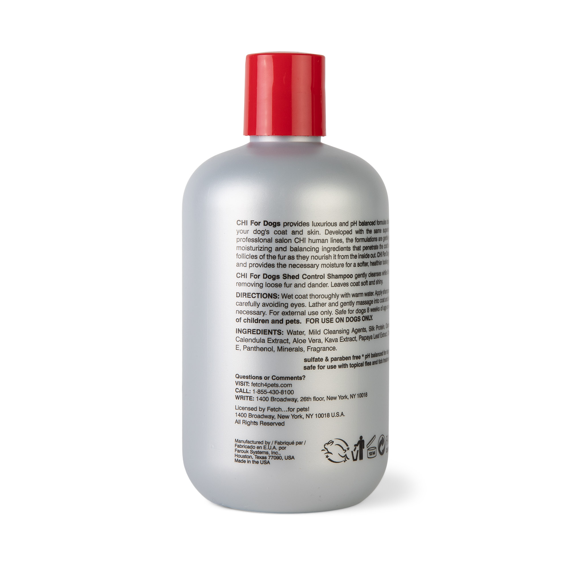 CHI Shed Control Shampoo for Dogs 16oz photo 4