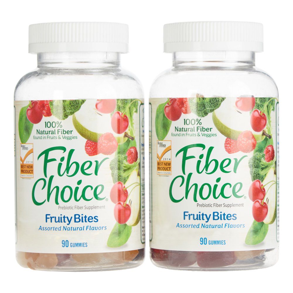 Fiber Choice Fruity Bites Gummy, 180 Count