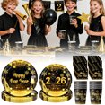 thumbnail image 1 of Graduation Plates And Napkins 2026 Graduation Decorations Congratulations To The Class Of 2026 High School Themed Tableware, 1 of 9