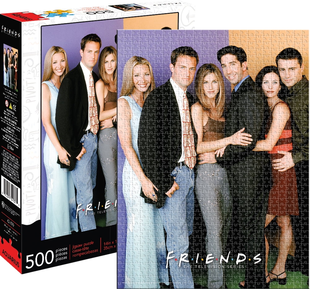 AQUARIUS Friends Cast 500-Piece Jigsaw Puzzle - Walmart.com