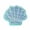 Blue, variant on Mmeneyy Seashells Bathroom Rugs, Ocean Theme Cute Shell Shaped Non-Slip Bath Mats for Sea Room Decor, Available in 6 Colors