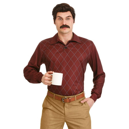 Parks and Recreation Plus Size Ron Swanson Costume for