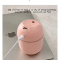 thumbnail image 3 of Mini Humidifier for Home, Cool Mist Humidifiers for Bedroom, Portable USB Alcohol Humidifier Large Capacity 220ml, Indoor Air Humidifier with Filter Cotton, Desk Humidifier Room Humidifier (Pink), 3 of 5