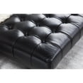 thumbnail image 3 of WYATT LEATHER BENCH BLACK, 3 of 7