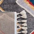 thumbnail image 6 of Safavieh Farmhouse Beulah Tribal Polyester Area Rug, Dark Gray/Gold, 6'7" x 9', 6 of 10