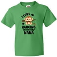 thumbnail image 3 of Inktastic Monkey I Love Hanging out with My Nana Youth T-Shirt, 3 of 5
