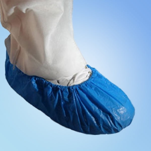 Keystone Waterproof Seamless Shoe Covers, Blue Polyethylene, XL, 150