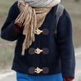 thumbnail image 4 of Shisuyan 4 Sets PU Horn Coat Buttons Vintage Sew On Toggle Closure Button Wooden Toggle Button Wind Coat Toggle Buckles for Coat Jacket Windbreakers, 4 of 9