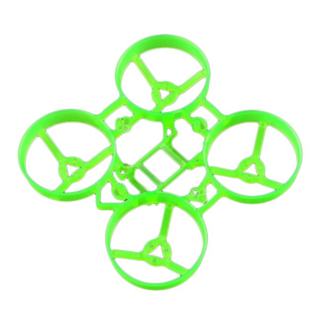 Kit de marco de drones minúsculos sin escobillas Rc Fpv para Happymodel Mobula6 Green Afortunado Sencillez