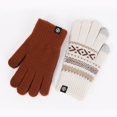 thumbnail image 5 of GPOECD Winter Gloves Couple Knitted Thermal Soft Touchscreen Texting Warm Cold Weather Mittens for Men and Women, 5 of 6