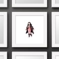 thumbnail image 3 of Gallery Pops Demon Slayer - Nezuko Kamado Wall Art, White Framed Version, 12" x 12", 3 of 5